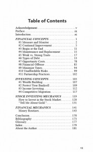 Table of Contents