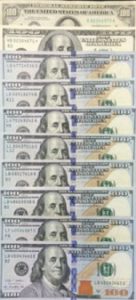 100 bills